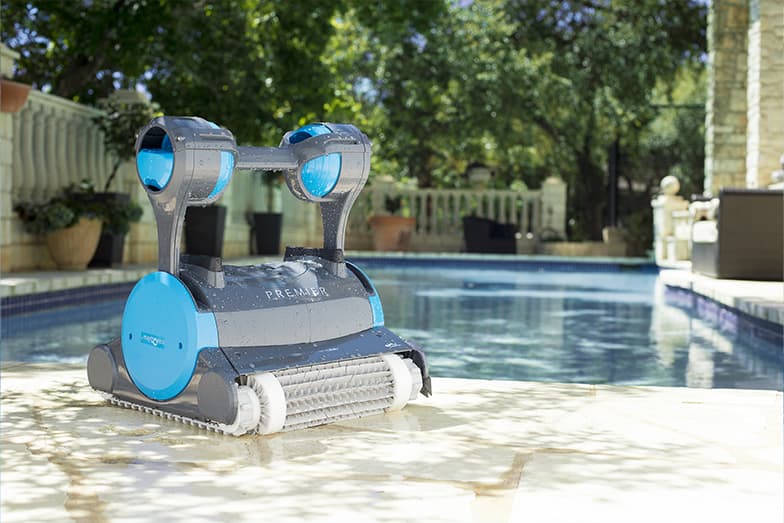 Intex Robotic Pool Vacuum for Above-Ground Pools, Safe for Vinyl,  Fiberglass, and Concrete Surfaces, Filter Bags, Hose Included in the Pool  Vacuums department at