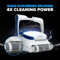 Dolphin Sigma Quad Scrubbing Brushes