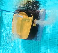 Dolphin Triton PS Poolside Underwater Wall Cleaning 5