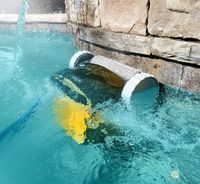 Dolphin Triton PS Poolside Wall Cleaning 7