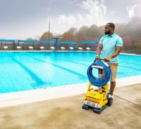 Dolphin Wave 100 Poolside Cleaning Robot 4